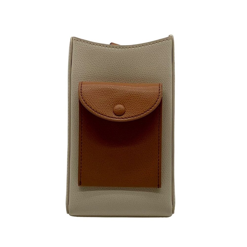 Cafune Camber Cream and Camel Italian Leather Sling